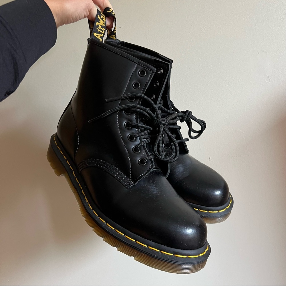 Dr. Martens - 1460 Smooth Leather Lace Up Boots